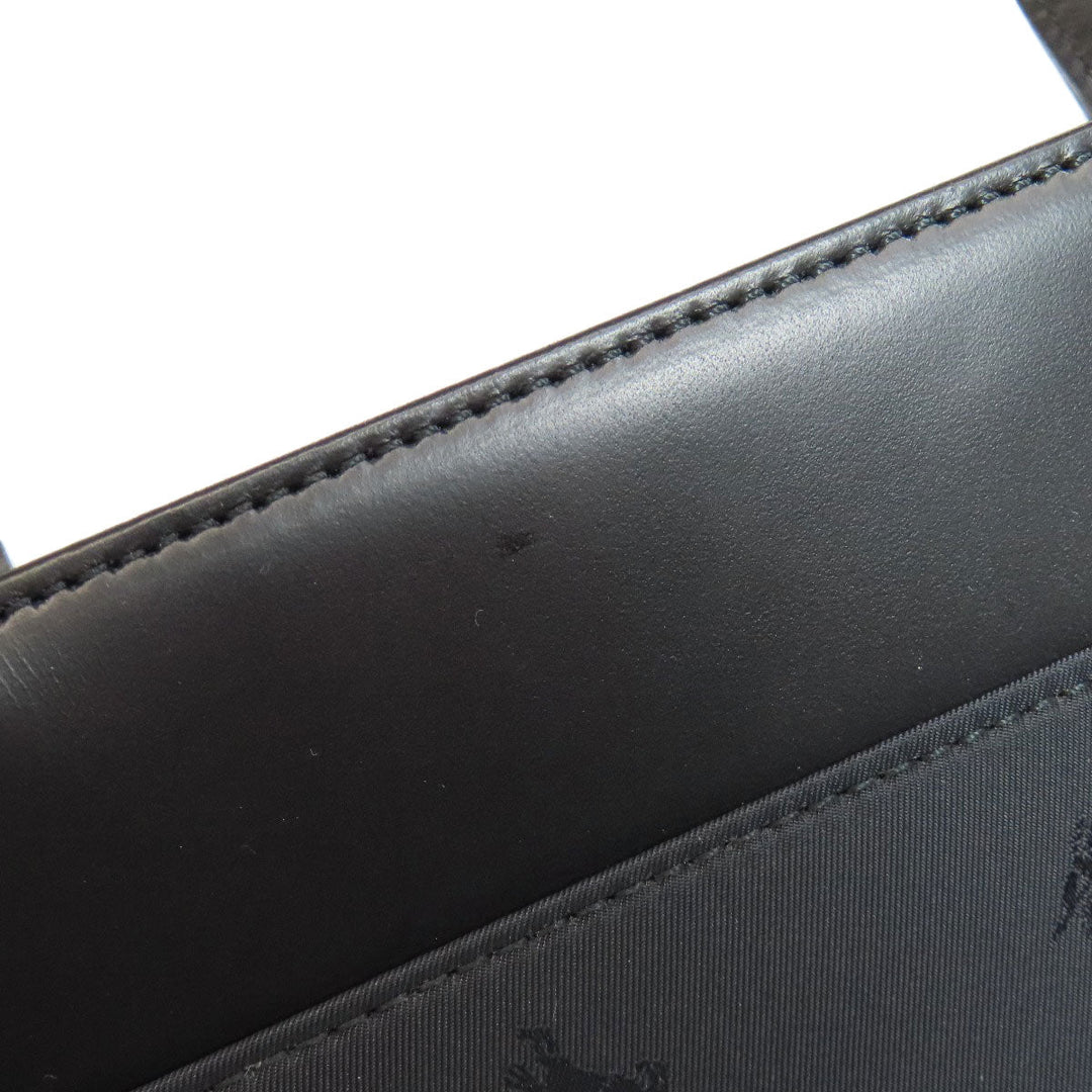 BURBERRY Handbag Nylon black logo