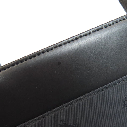 BURBERRY Handbag Nylon black logo