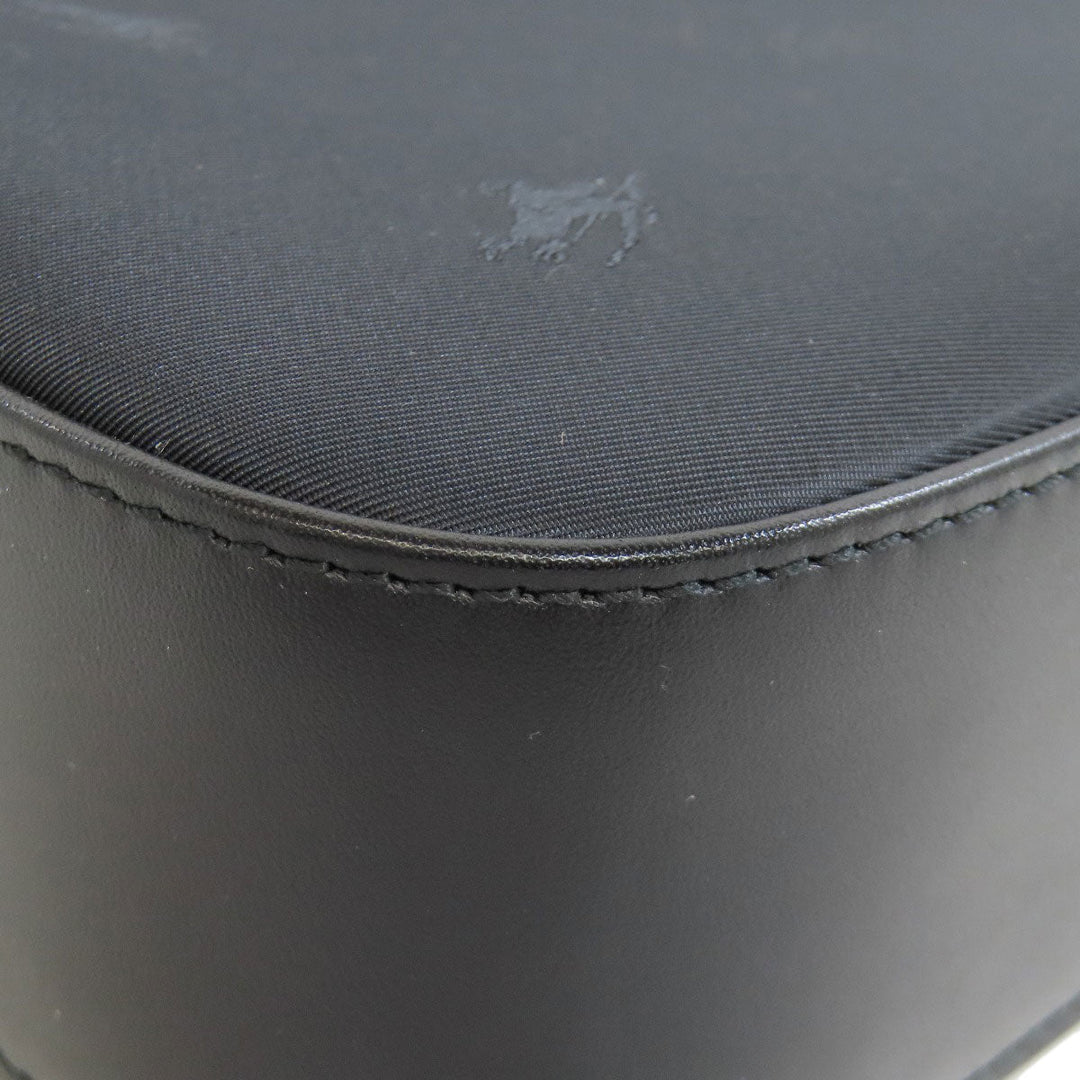 BURBERRY Handbag Nylon black logo