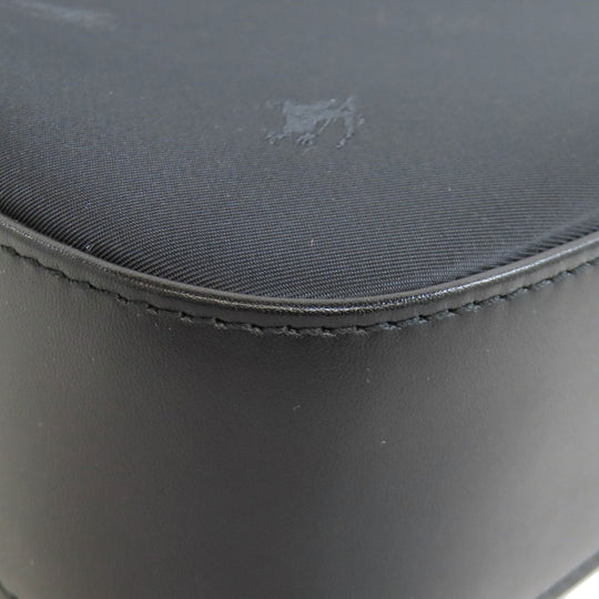 BURBERRY Handbag Nylon black logo