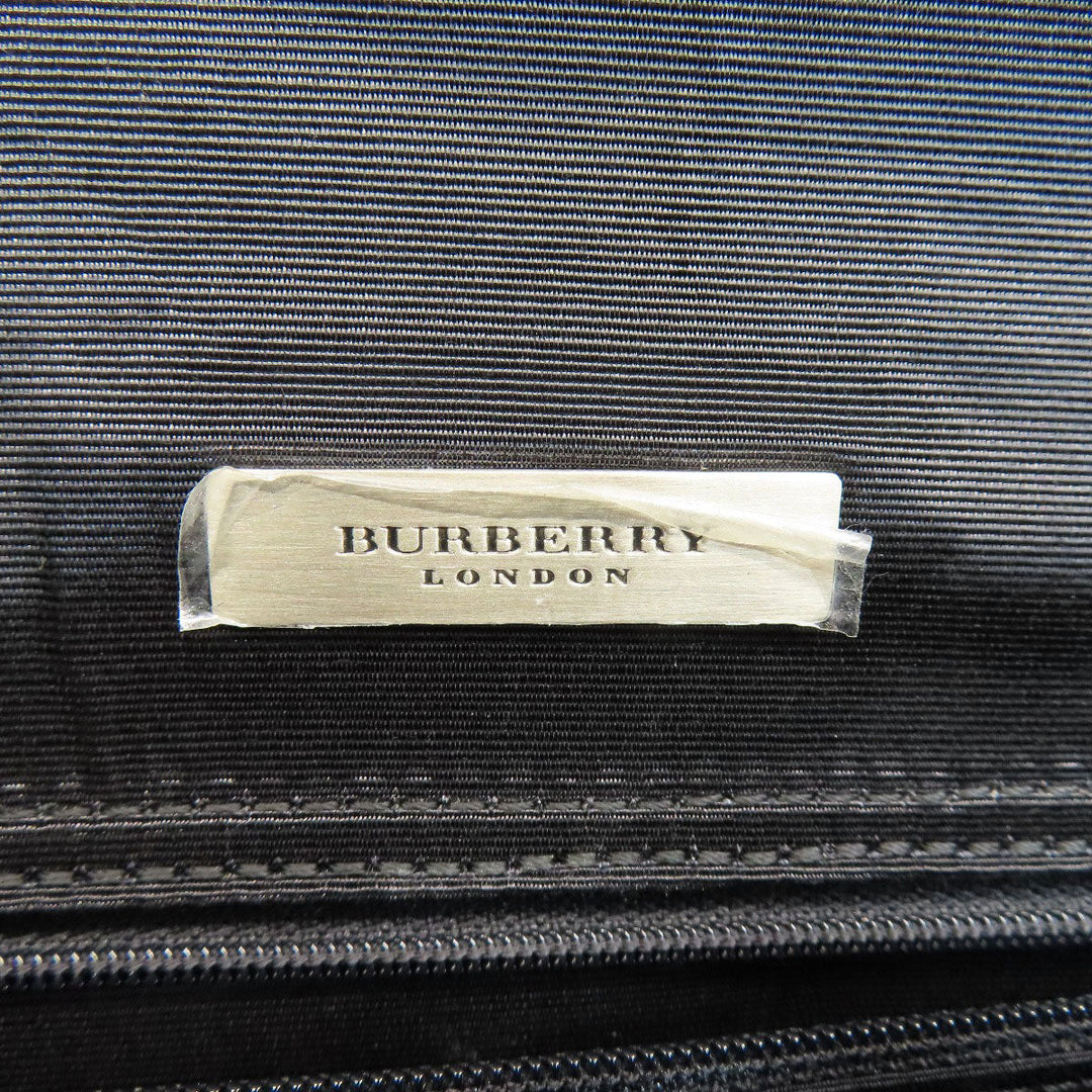 BURBERRY Handbag Nylon black logo