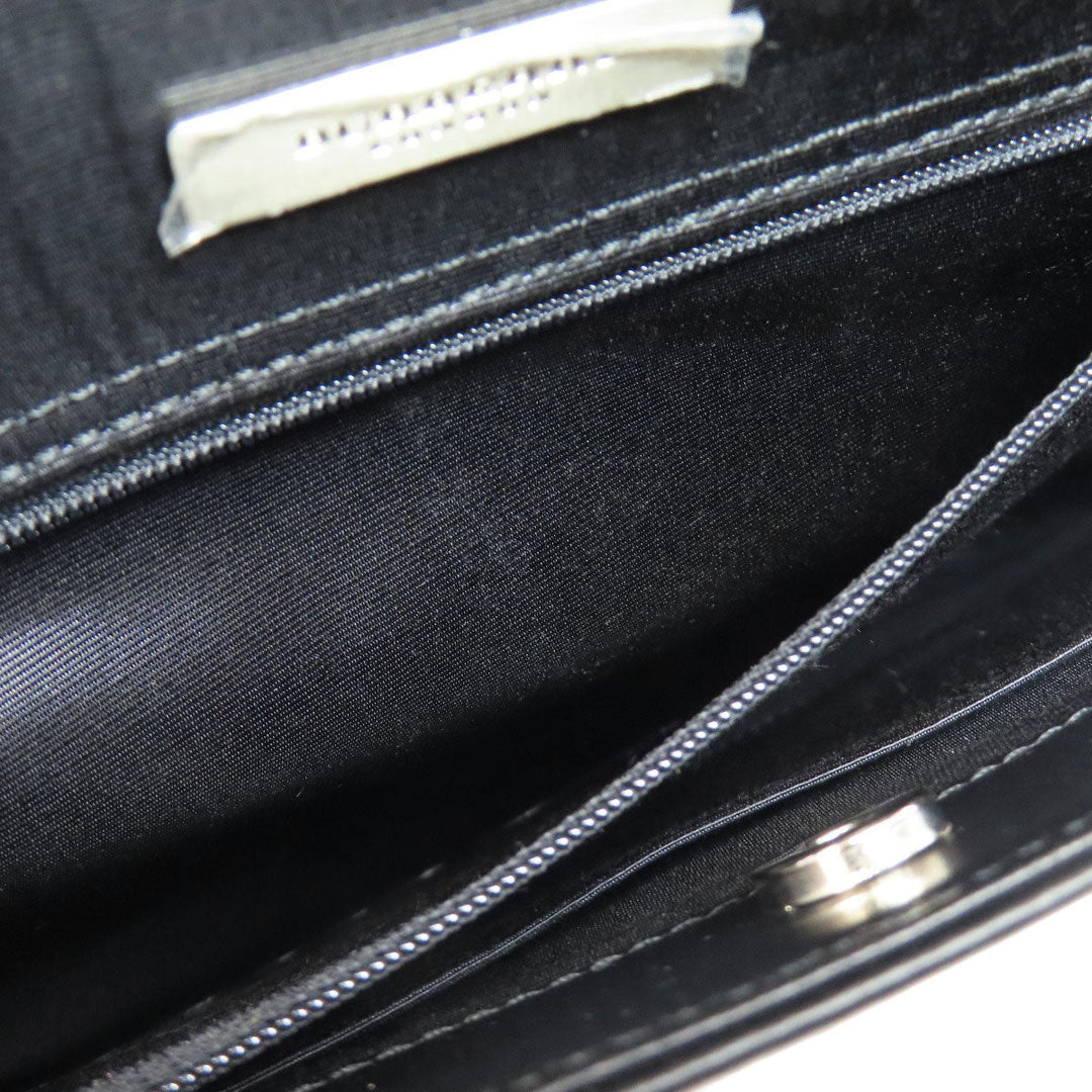 BURBERRY Handbag Nylon black logo