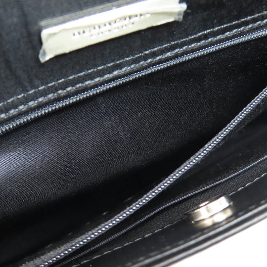 BURBERRY Handbag Nylon black logo