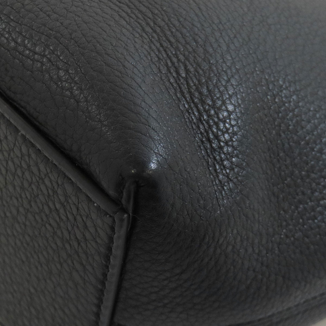 VALENTINO Tote Bag leather black Rock studs