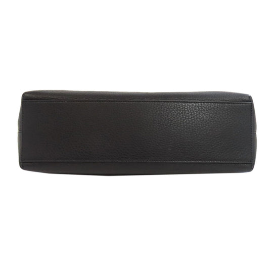 VALENTINO Tote Bag leather black Rock studs