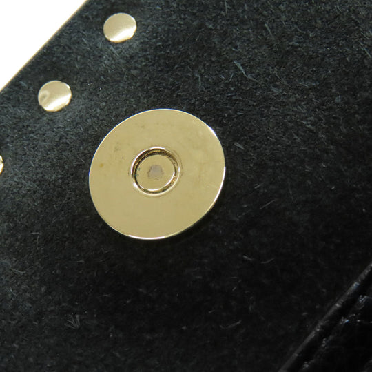 VALENTINO Tote Bag leather black Rock studs