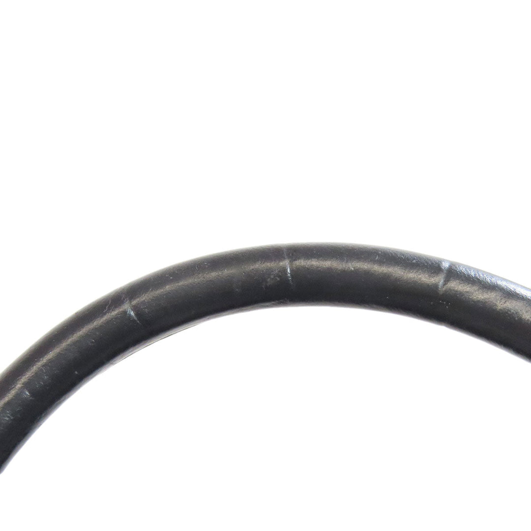 COACH Handbag F37097 leather black Embossed 2WAY Women Used Authentic