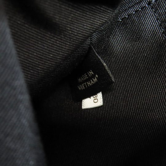 COACH Handbag F37097 leather black Embossed 2WAY Women Used Authentic