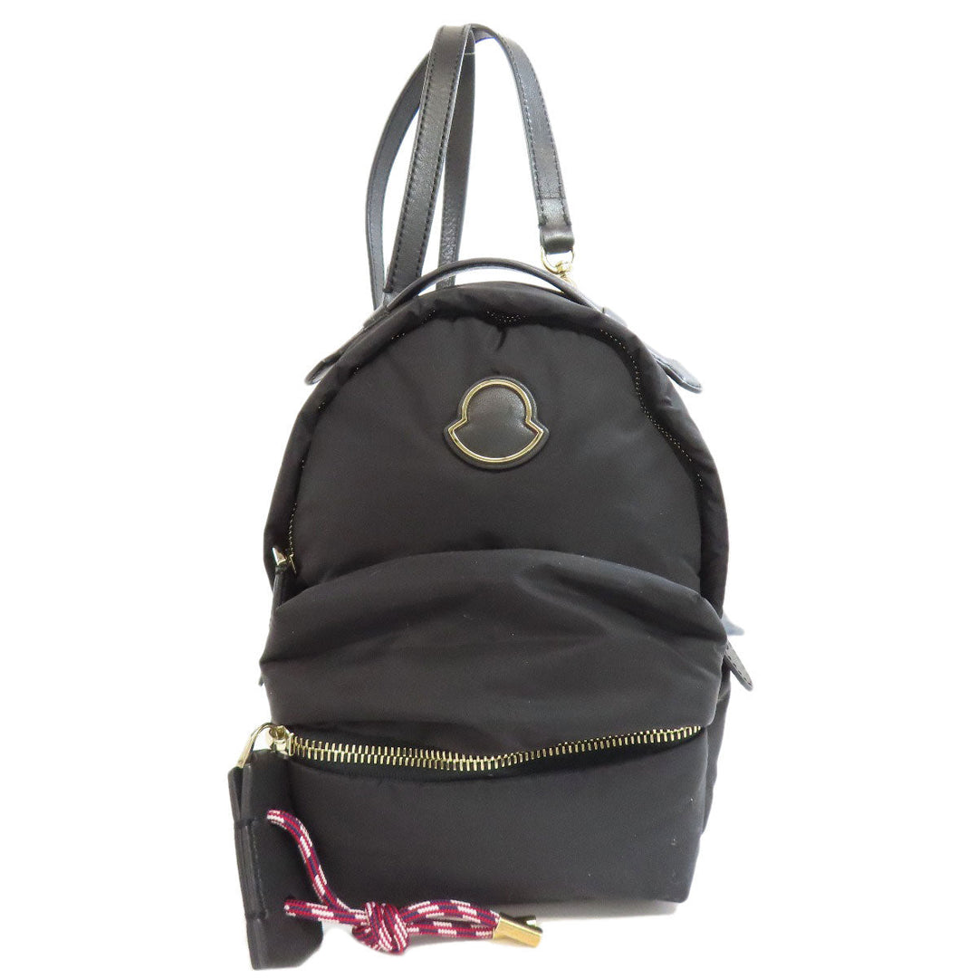 MONCLER Backpack Nylon black logo