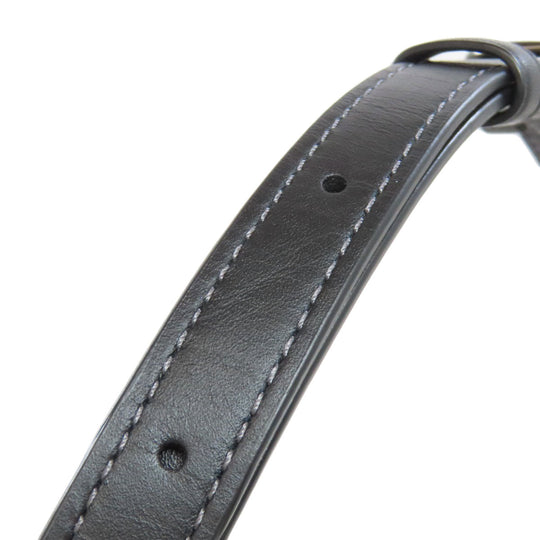 COACH Shoulder Bag CE331 leather black Studio Bag 20 2WAY