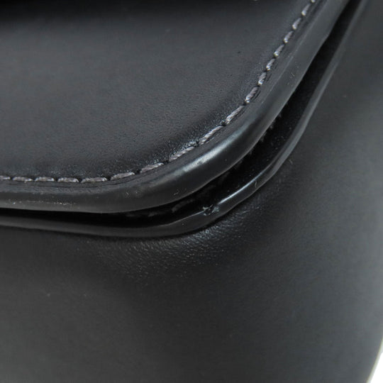 COACH Shoulder Bag CE331 leather black Studio Bag 20 2WAY