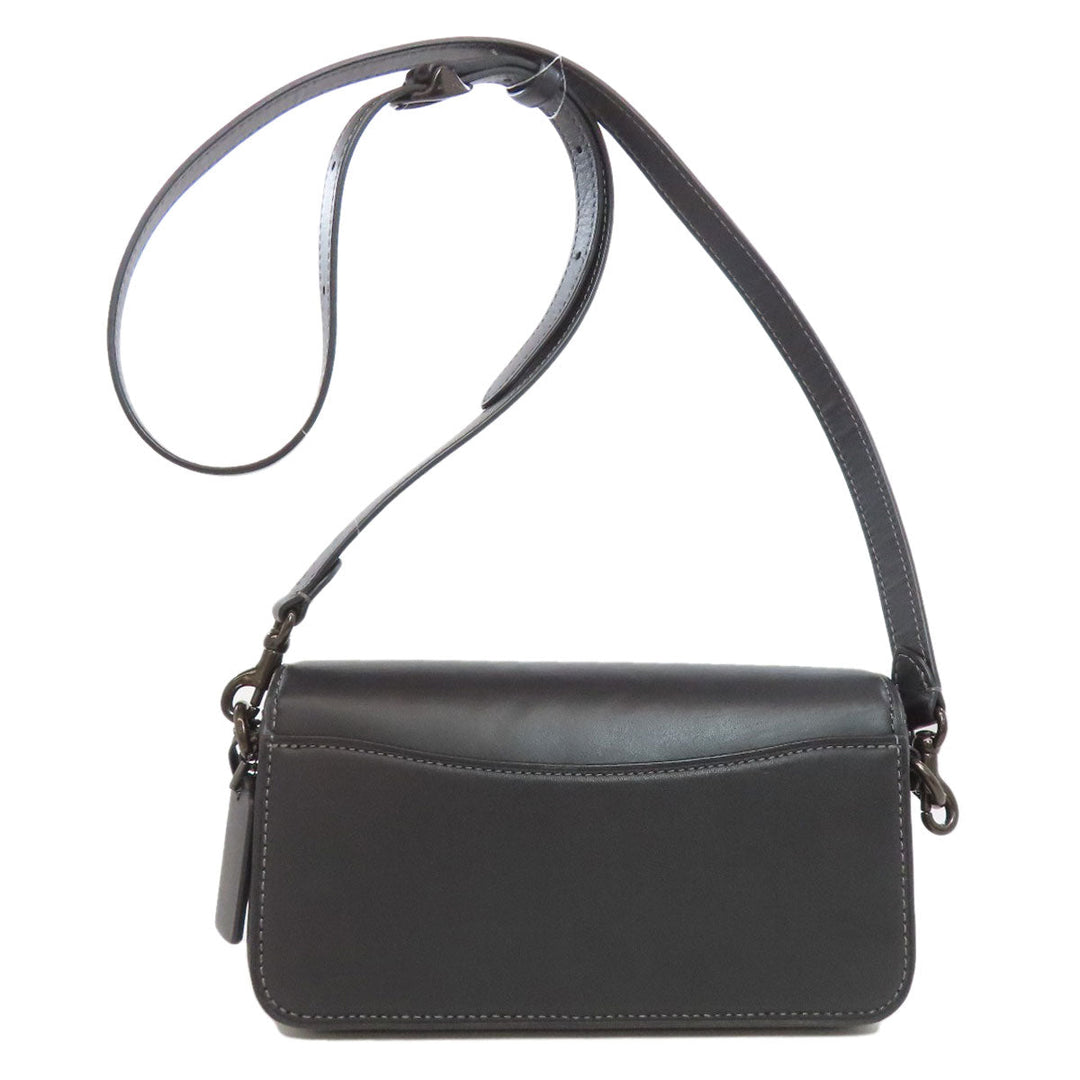 COACH Shoulder Bag CE331 leather black Studio Bag 20 2WAY