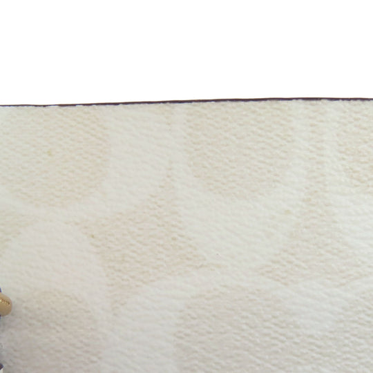 COACH Handbag C4250 PVC white Molly Tote 25 Signature 2WAY