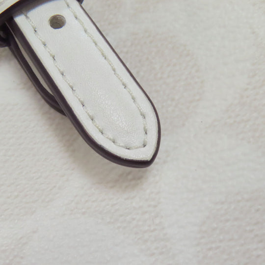 COACH Handbag C4250 PVC white Molly Tote 25 Signature 2WAY