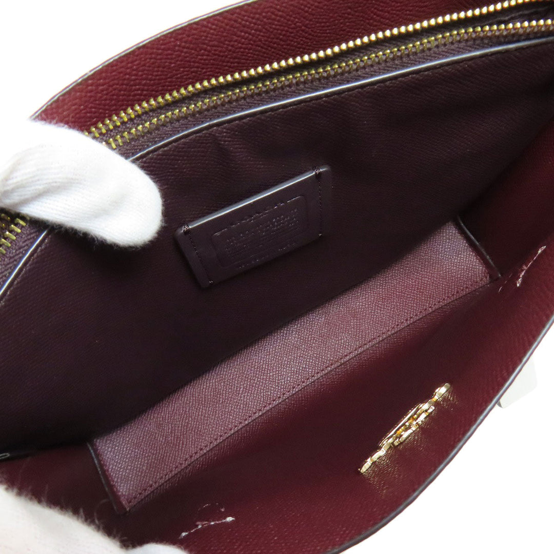 COACH Handbag C4250 PVC white Molly Tote 25 Signature 2WAY