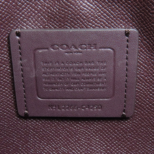 COACH Handbag C4250 PVC white Molly Tote 25 Signature 2WAY