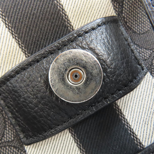 COACH Backpack CE601 canvas black dempsey signature