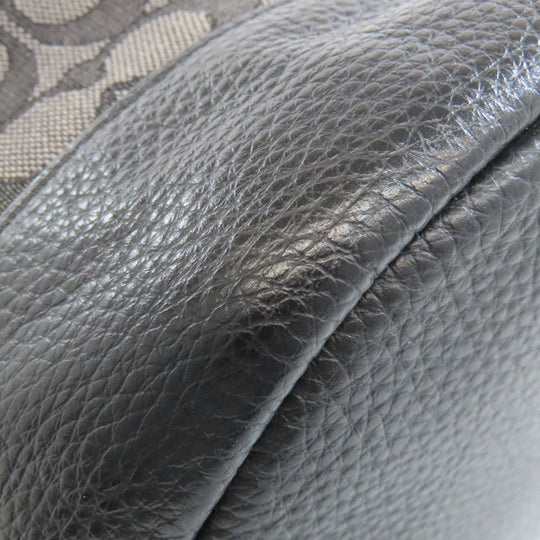 COACH Backpack CE601 canvas black dempsey signature