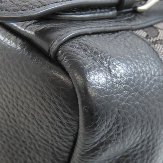 COACH Backpack CE601 canvas black dempsey signature