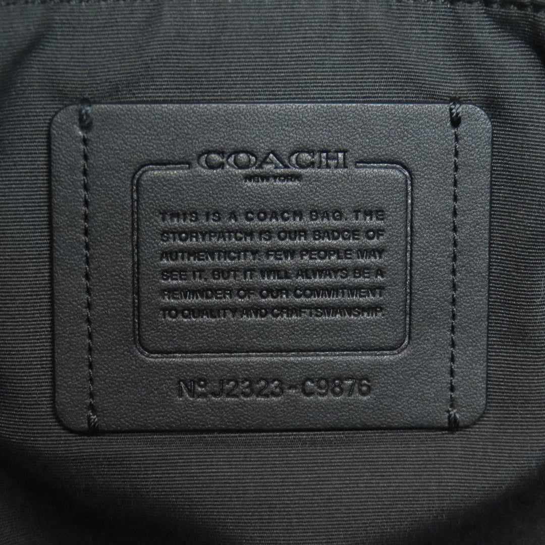 COACH Tote Bag C9876 leather black Sullivan