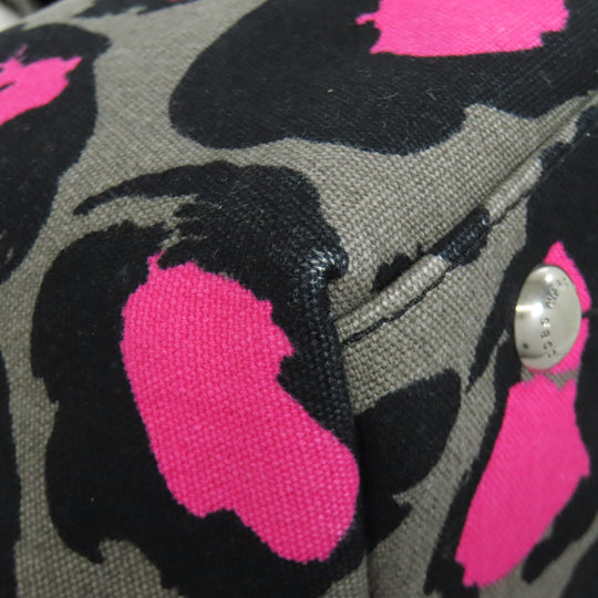 MARC BY MARC JACOBS Tote Bag canvas gray Leopard Pattern 2WAY