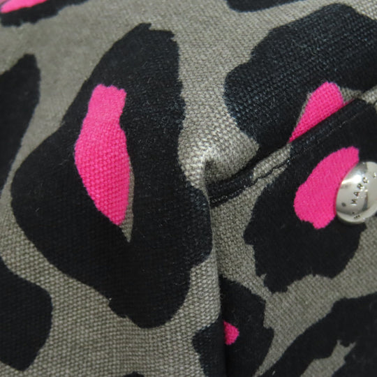 MARC BY MARC JACOBS Tote Bag canvas gray Leopard Pattern 2WAY