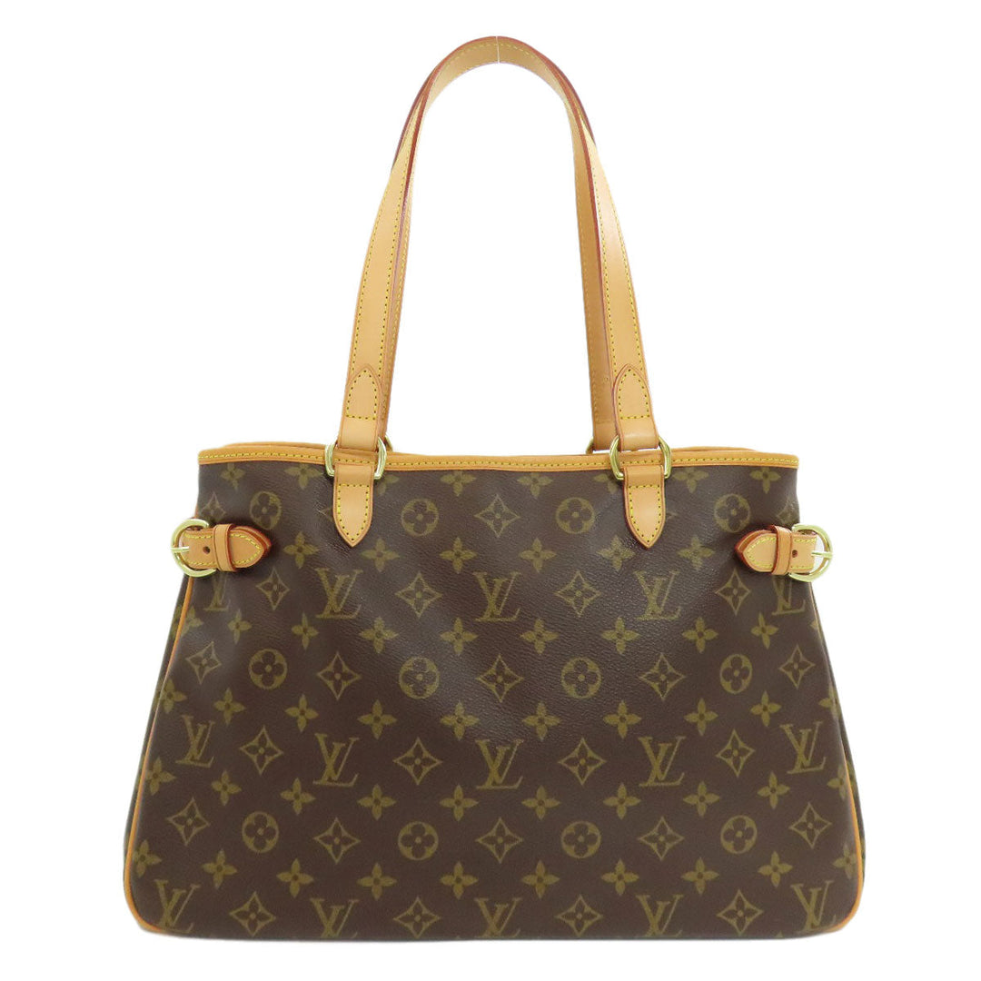LOUIS VUITTON Tote Bag M51154 Monogram canvas Brown Batignolles Horizontal