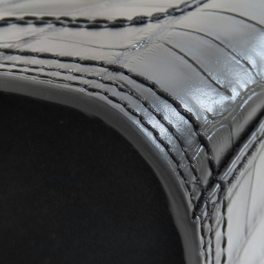 MARC JACOBS Handbag leather black Embossed 2WAY