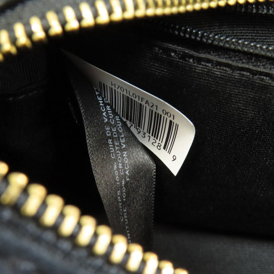 MARC JACOBS Handbag leather black Embossed 2WAY