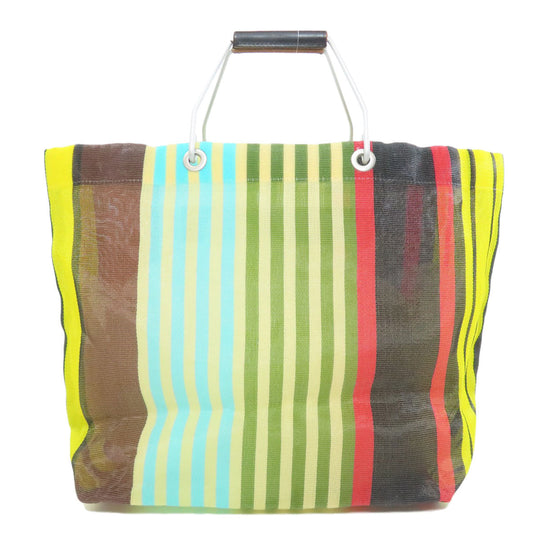 MARNI Handbag Nylon multicolor Flower cafe