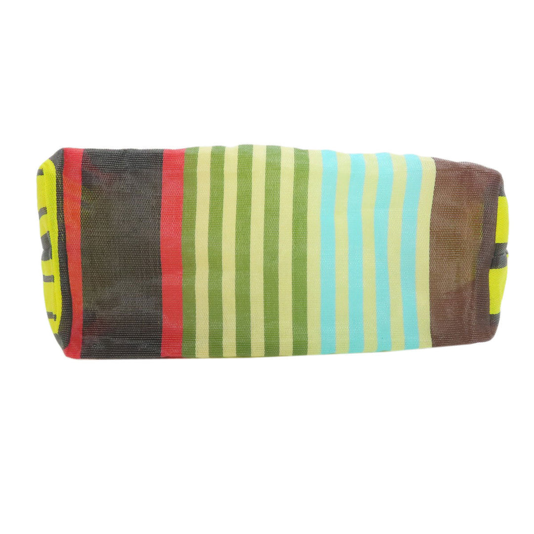 MARNI Handbag Nylon multicolor Flower cafe