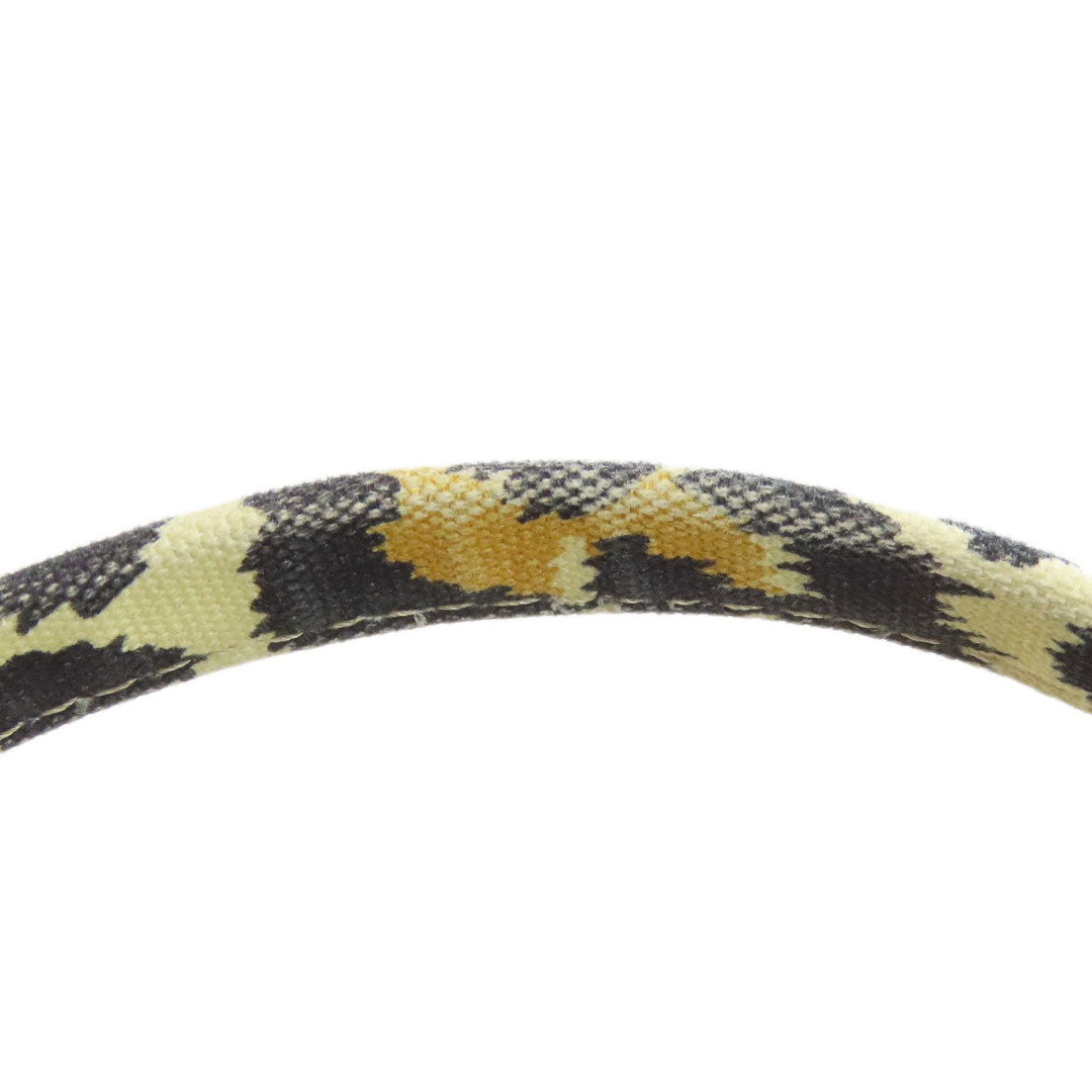 MARC JACOBS Handbag canvas yellow Leopard Pattern 2WAY