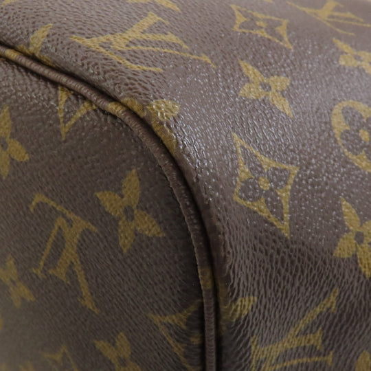 LOUIS VUITTON Tote Bag M41178 Monogram canvas Brown Neverfull MM