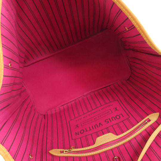 LOUIS VUITTON Tote Bag M41178 Monogram canvas Brown Neverfull MM