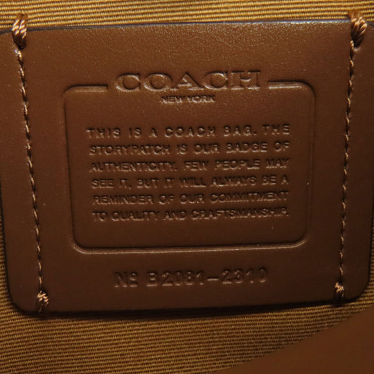 COACH Handbag 2310 leather white Dandelion Floral 2WAY