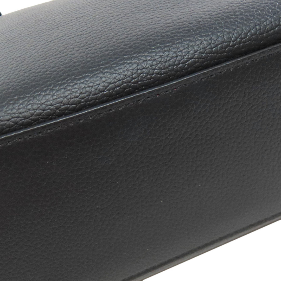 COACH Handbag C4084 leather black 2WAY