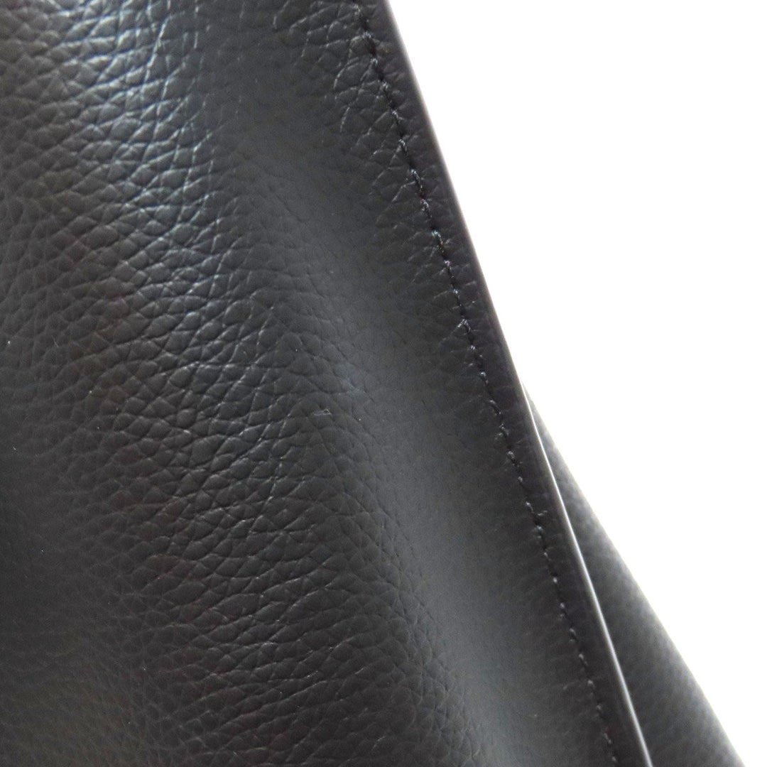 COACH Handbag C4084 leather black 2WAY