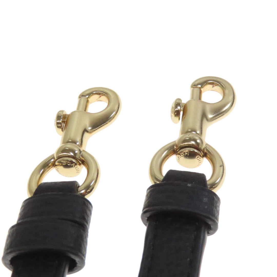 COACH Handbag C4084 leather black 2WAY