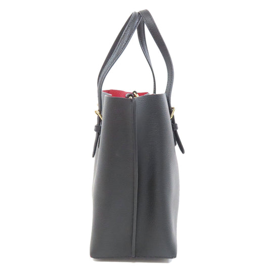 COACH Handbag C4084 leather black 2WAY