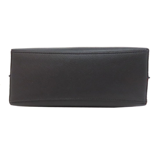 COACH Handbag C4084 leather black 2WAY