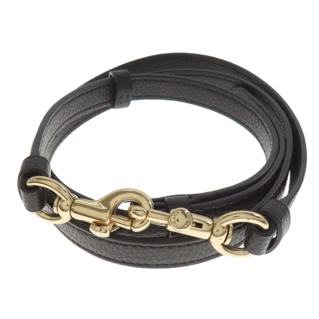 COACH Handbag C4084 leather black 2WAY