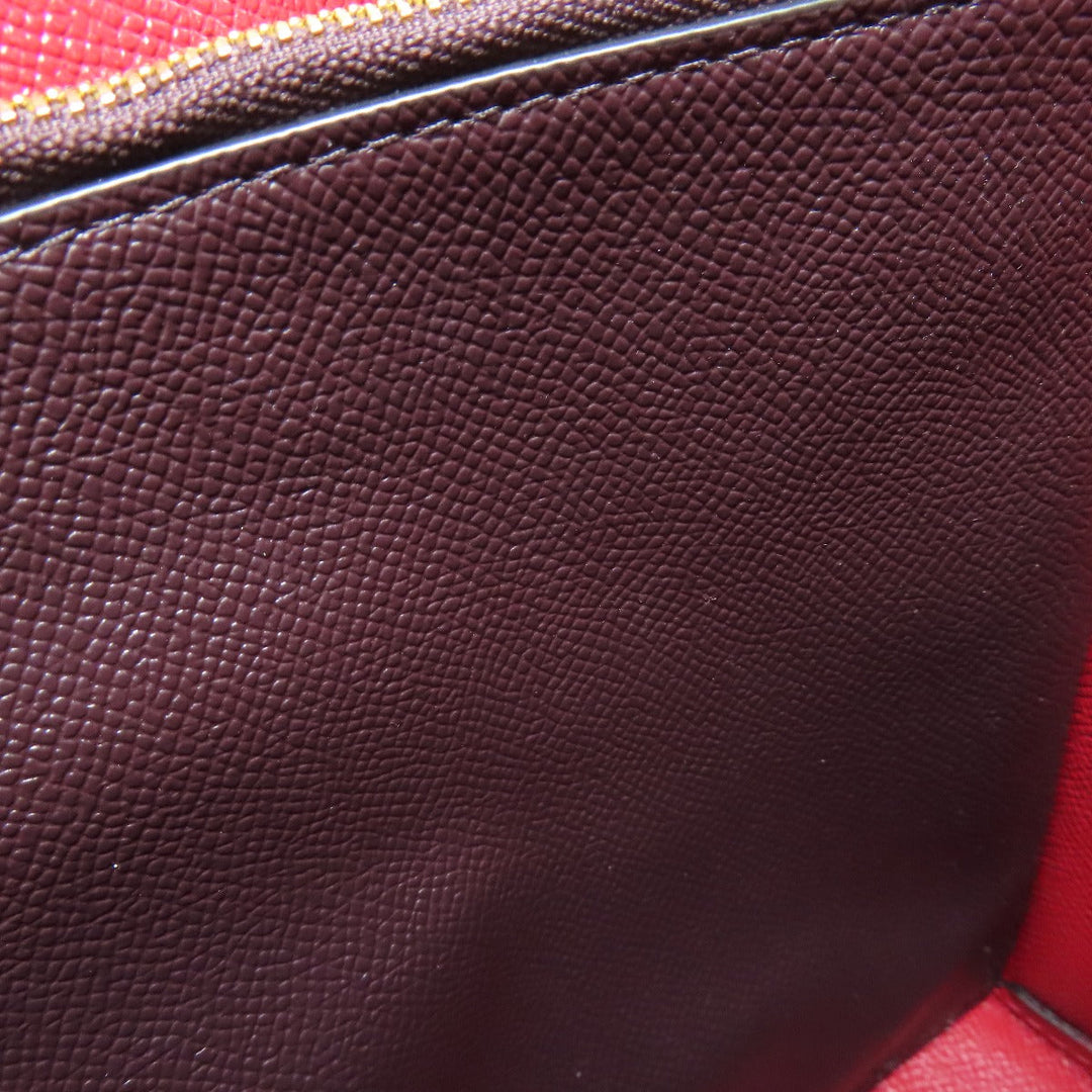 COACH Handbag C4084 leather black 2WAY