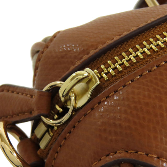 COACH Handbag F36702 PVC Brown Signature 2WAY