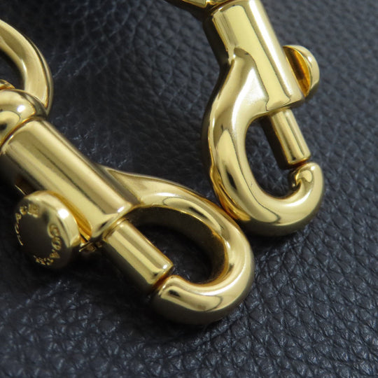 COACH Handbag C2827 canvas blue Dempsey Signature 2WAY Women Used Authentic