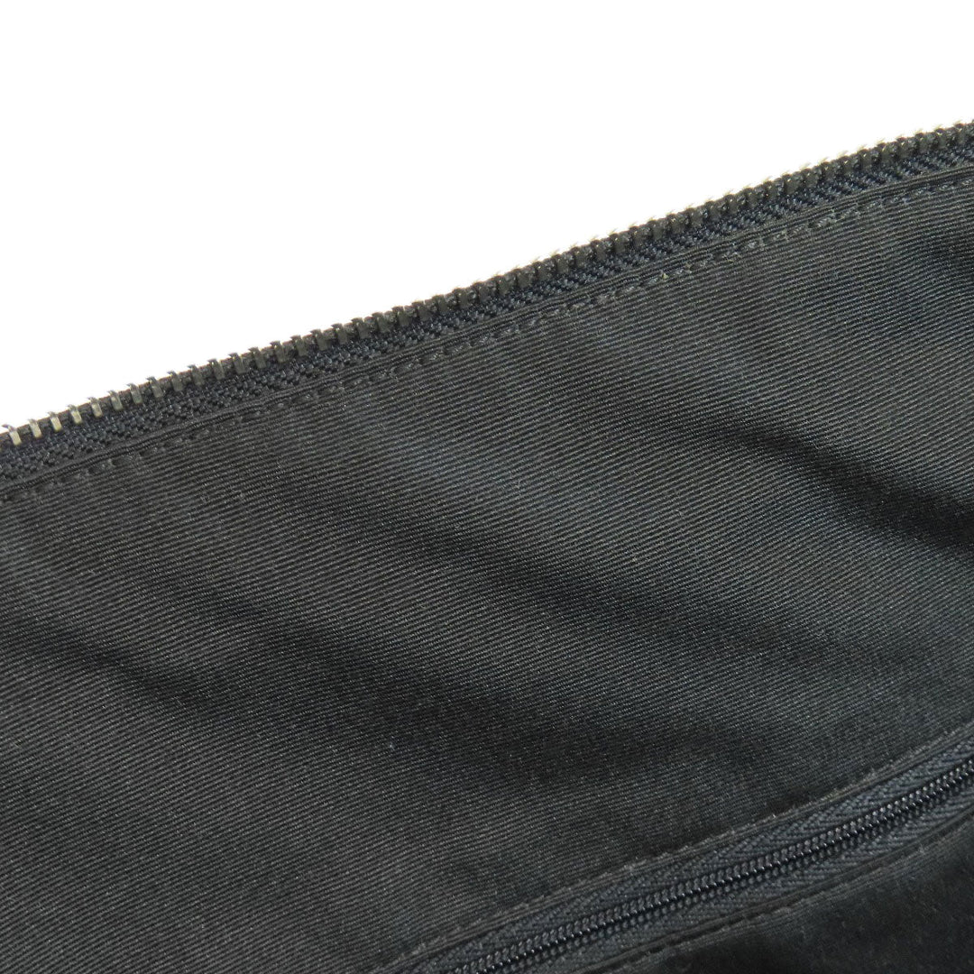 COACH Tote Bag F79608 leather black Gallery Tote Women Used Authentic