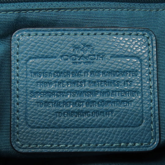 COACH Tote Bag F55364 leather Brown Signature