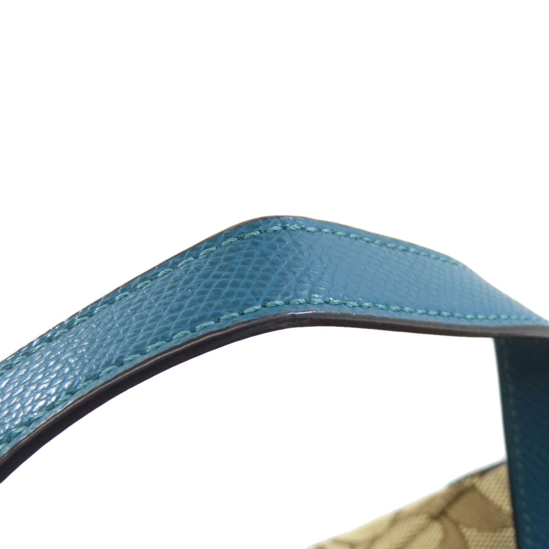 COACH Tote Bag F55364 leather Brown Signature