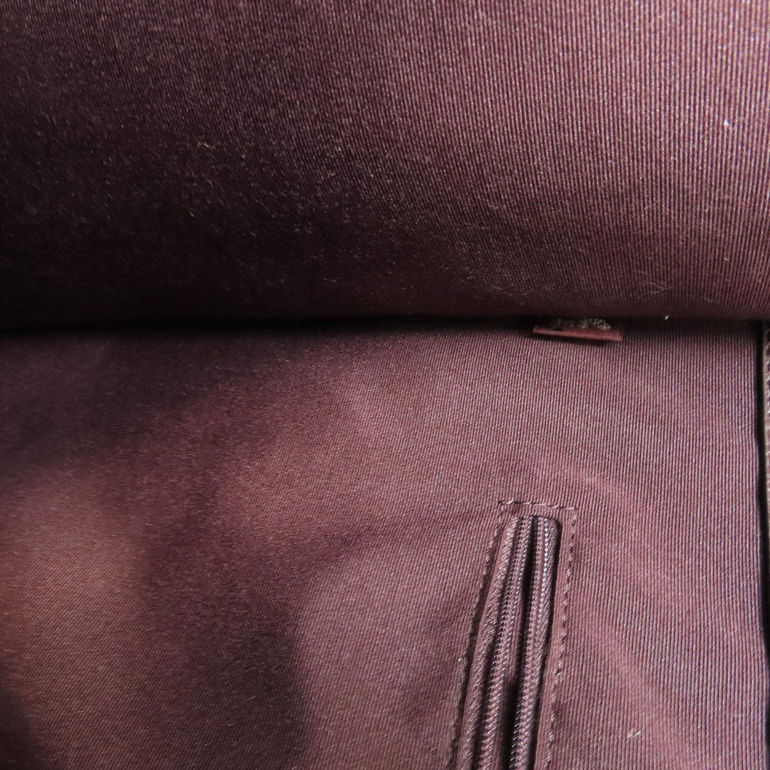 COACH Tote Bag C1548 Canvas, Leather Brown Dempsey 2WAY Women Used Authentic