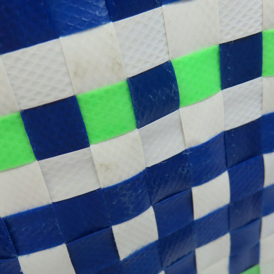 MARNI Handbag polypropylene blue Basket bag