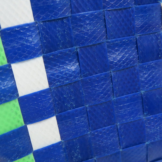 MARNI Handbag polypropylene blue Basket bag